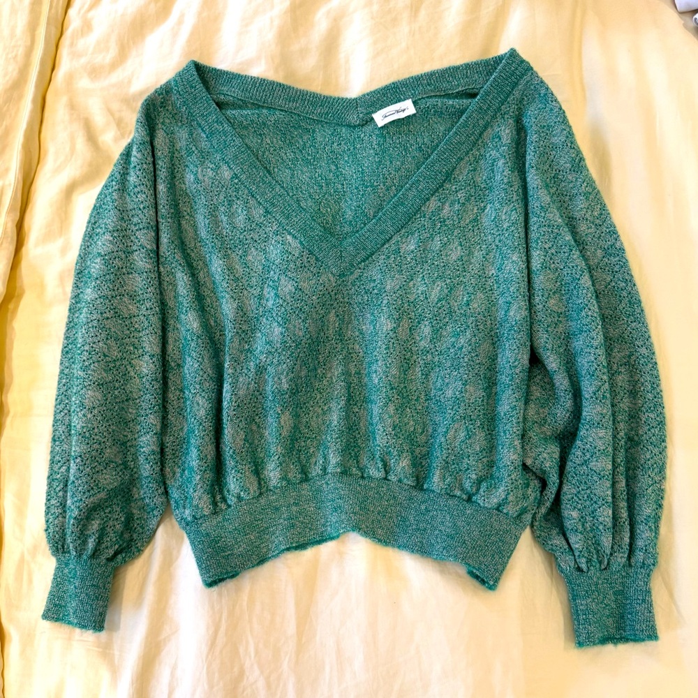 American Vintage green sweater